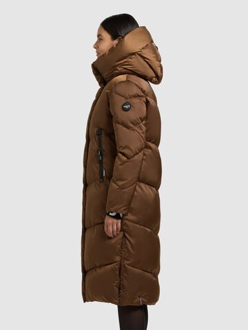 khujo Winter Coat 'Manelia2' in Brown