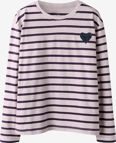 Marškinėliai 'NKFTENISA' iš NAME IT, spalva – tamsiai violetinė / rožių spalva, Prekių apžvalga