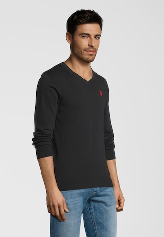 Pull-over U.S. POLO ASSN. en noir