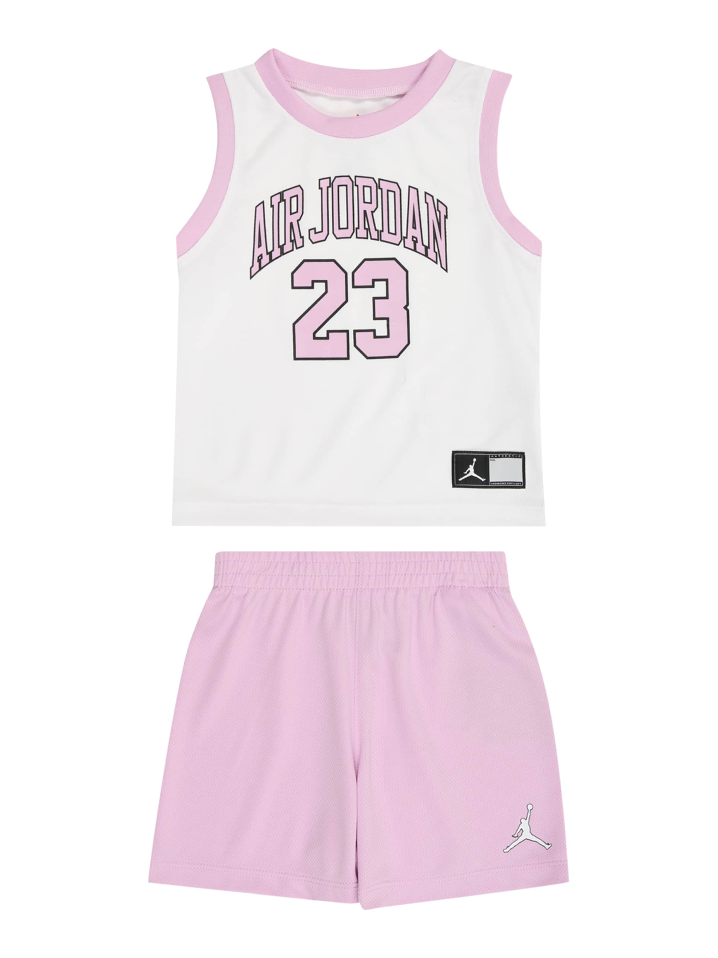 Jordan Treenipuku värissä vaaleanpunainen: etupuoli