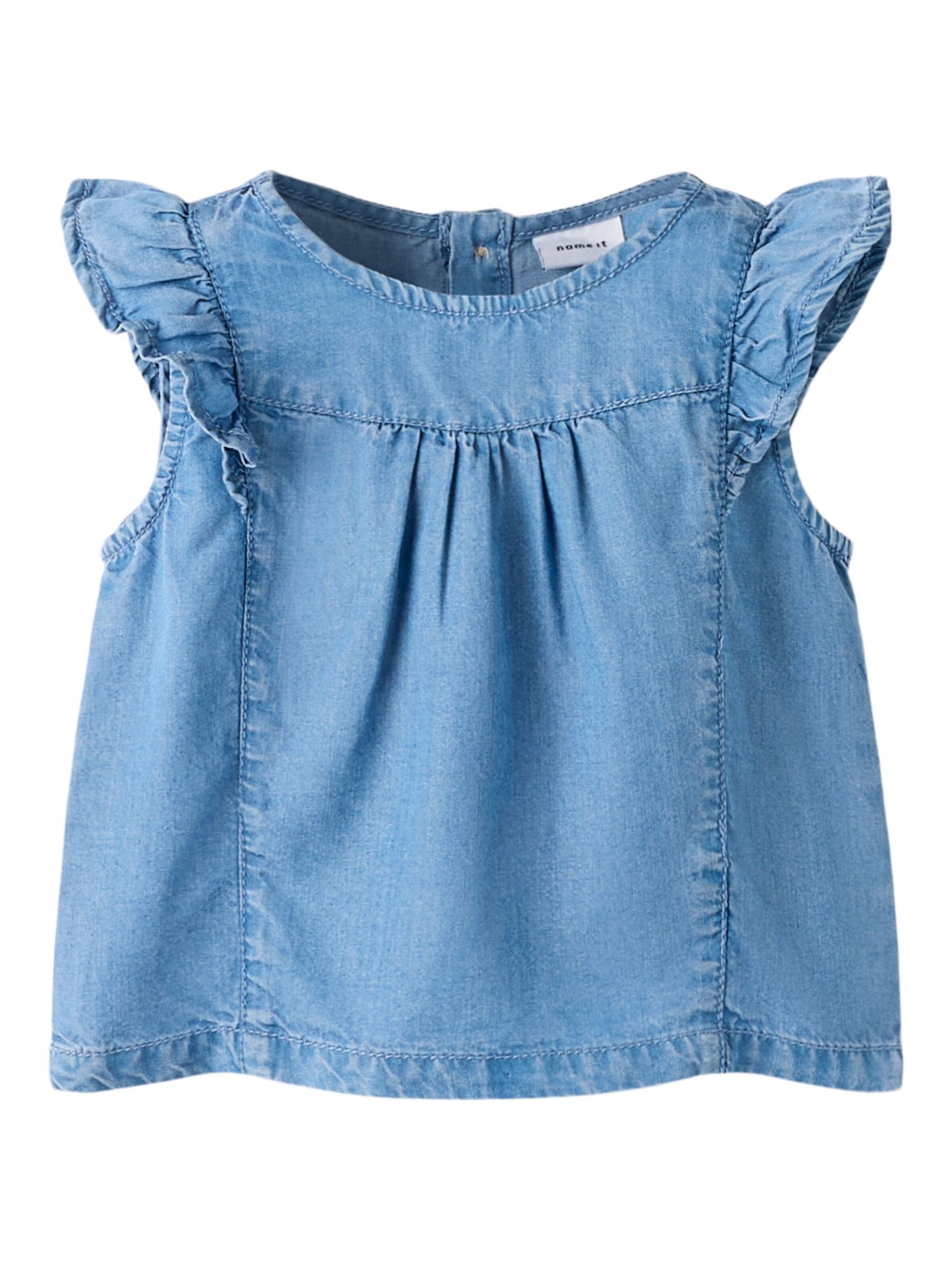 NAME IT - Top en azul: frente