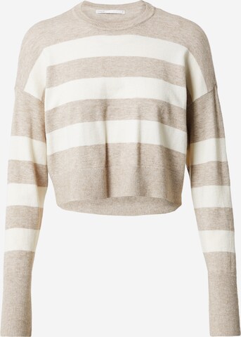 ONLY Sweater 'IBI' in Brown: front