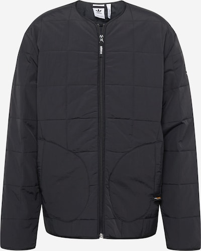 ADIDAS ORIGINALS Prehodna jakna 'Adventure Fc Quilted Liner' | črna barva, Prikaz izdelka