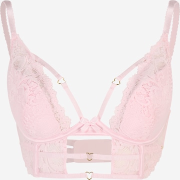 Boux Avenue Bralette Bra 'MACY' in Pink: front