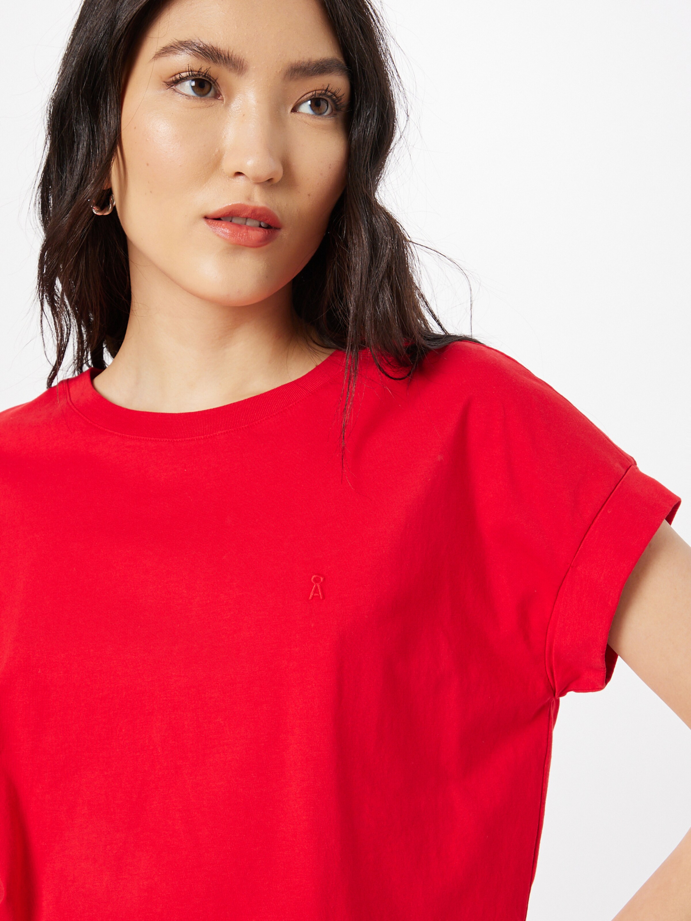Vêtements T-shirt Ida ARMEDANGELS en Rouge Vif 