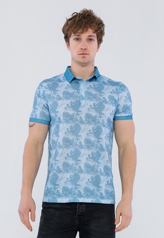 Felix Hardy T-shirt i blå: framsida