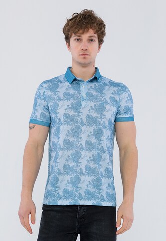 T-Shirt Felix Hardy en bleu : devant