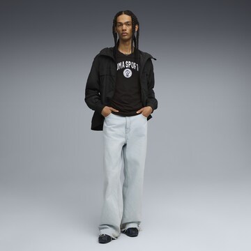 PUMA Shirt 'Wardrobe Essentials Sports Legacy' in Black