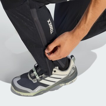 ADIDAS TERREX Normální Outdoorové kalhoty 'Xperior' – černá