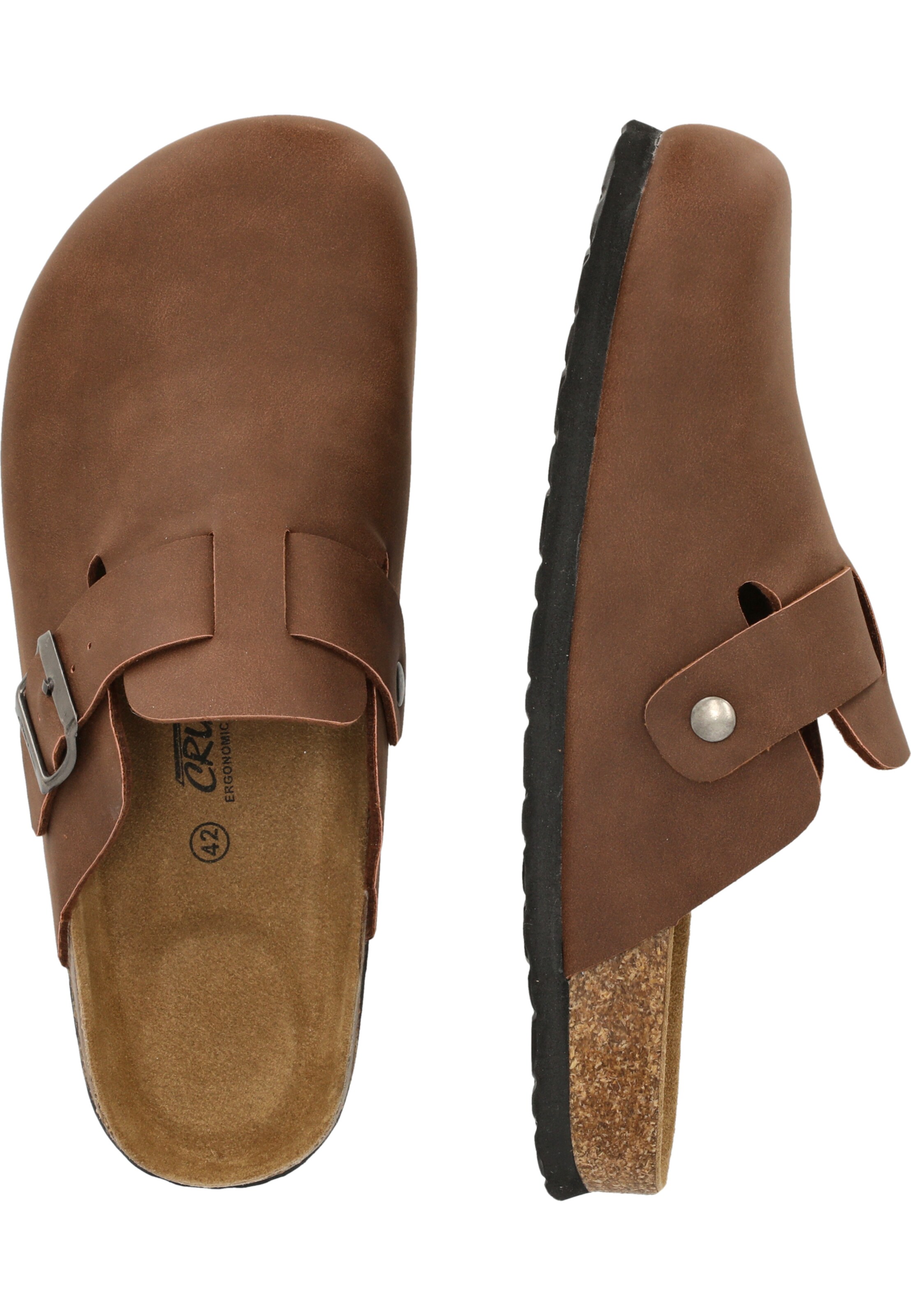 Cruz Slipper 'Bateia' in Brown