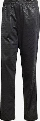 Loosefit Pantaloni de la ADIDAS ORIGINALS pe negru: față