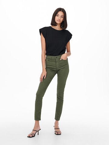 Skinny Pantalon 'LARA' JDY en vert