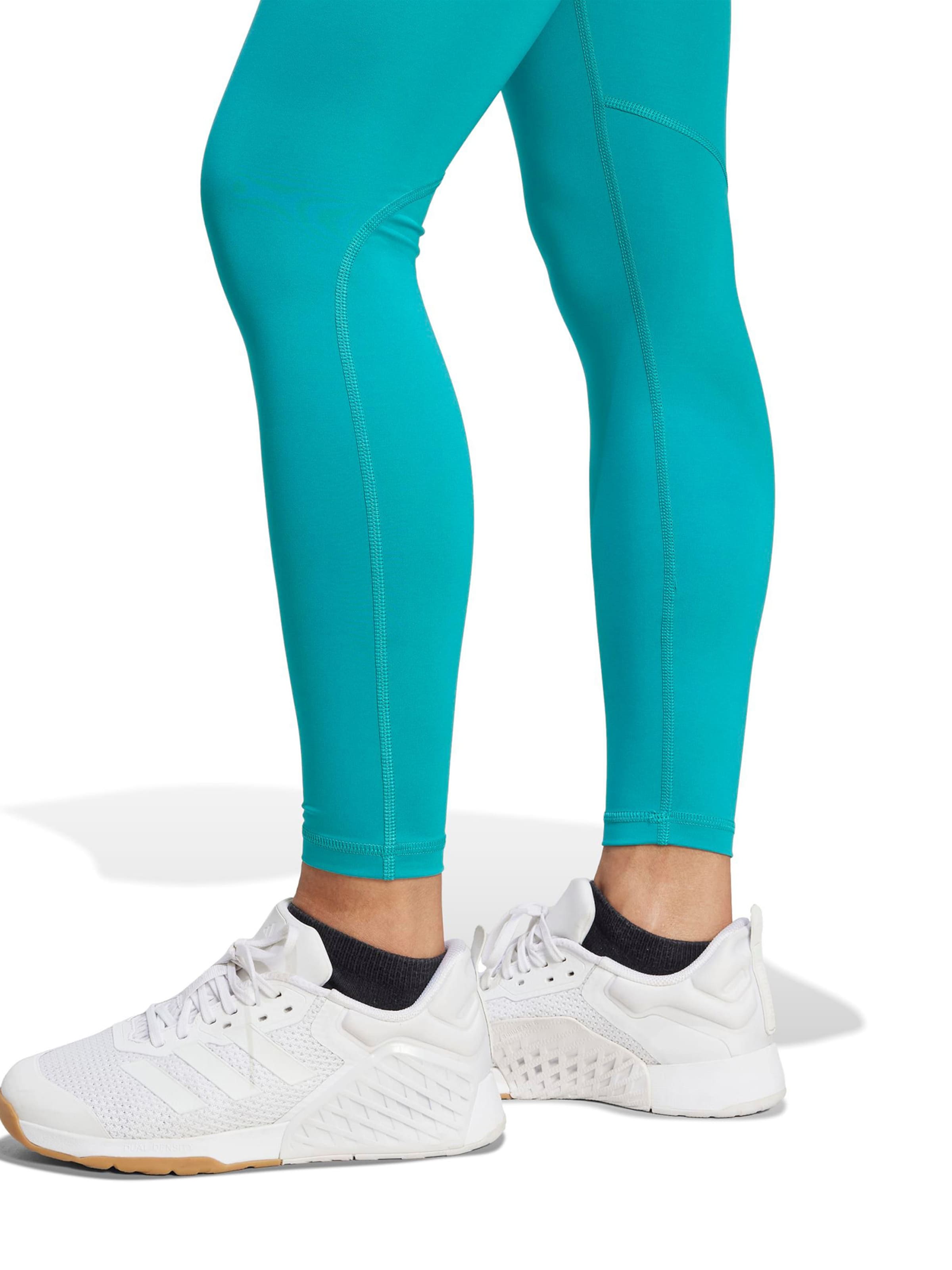 ADIDAS PERFORMANCE Skinny Športové nohavice - Zelená