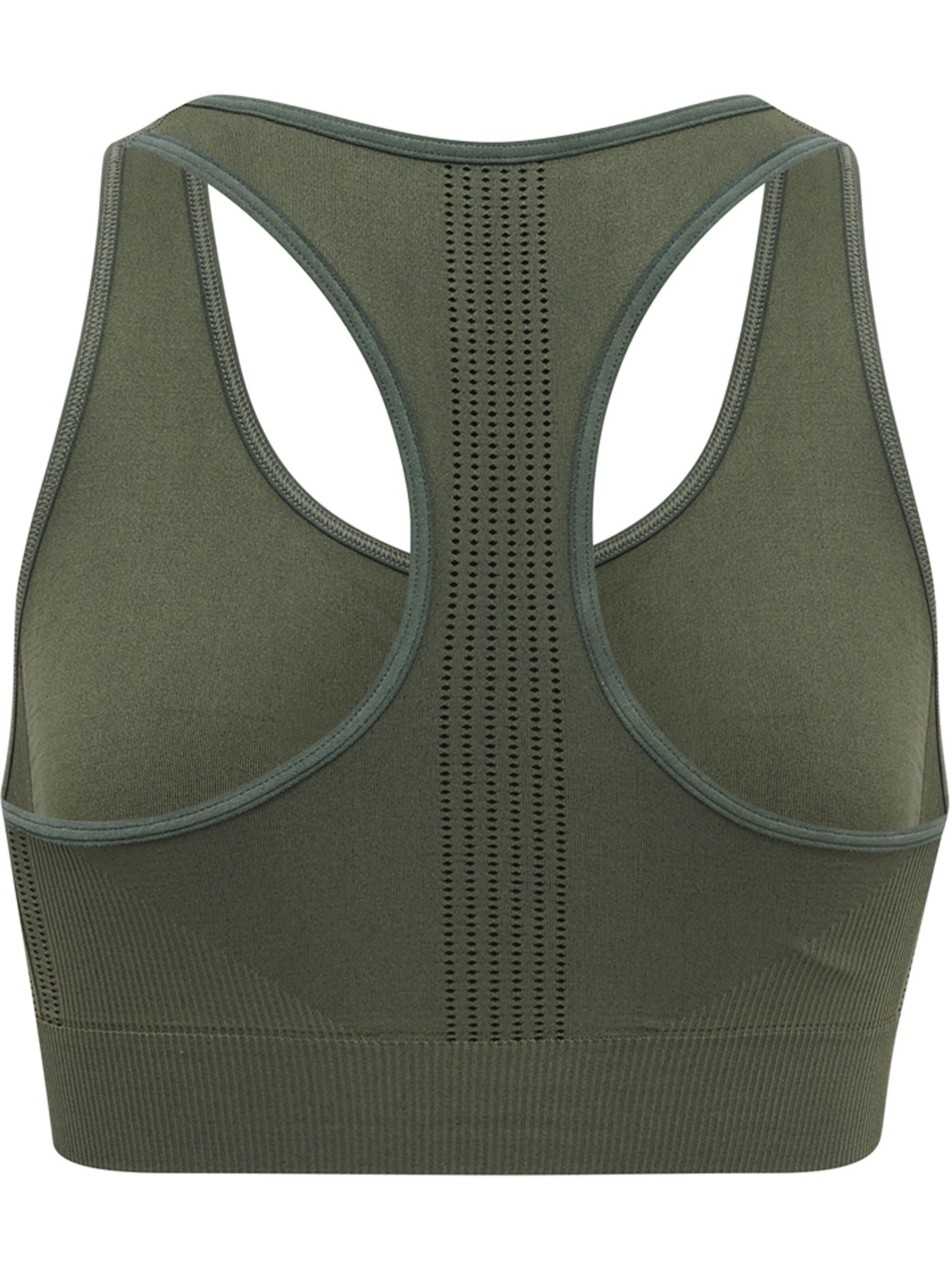 Hummel Bustier Urheilurintaliivit värissä vihreä