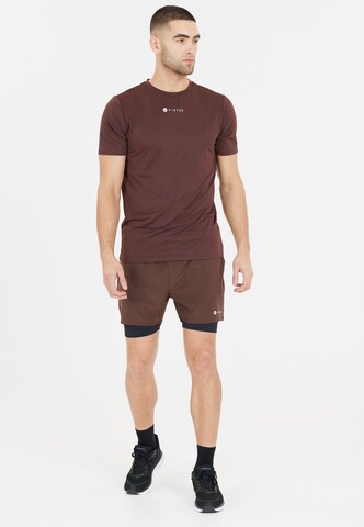 Virtus Regular Sports trousers 'Zayne' in Brown