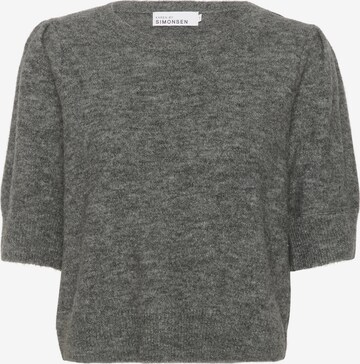 Pull-over KAREN BY SIMONSEN en gris : devant