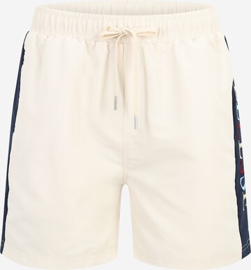 ELLESSE Swimming shorts 'Devanno' in White: front
