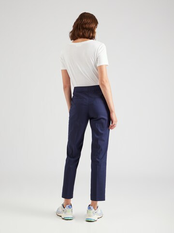 GANT Slim fit Trousers with creases 'SLACK' in Blue