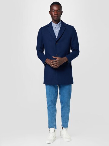 Matinique Přechodný kabát 'Trace' – modrá