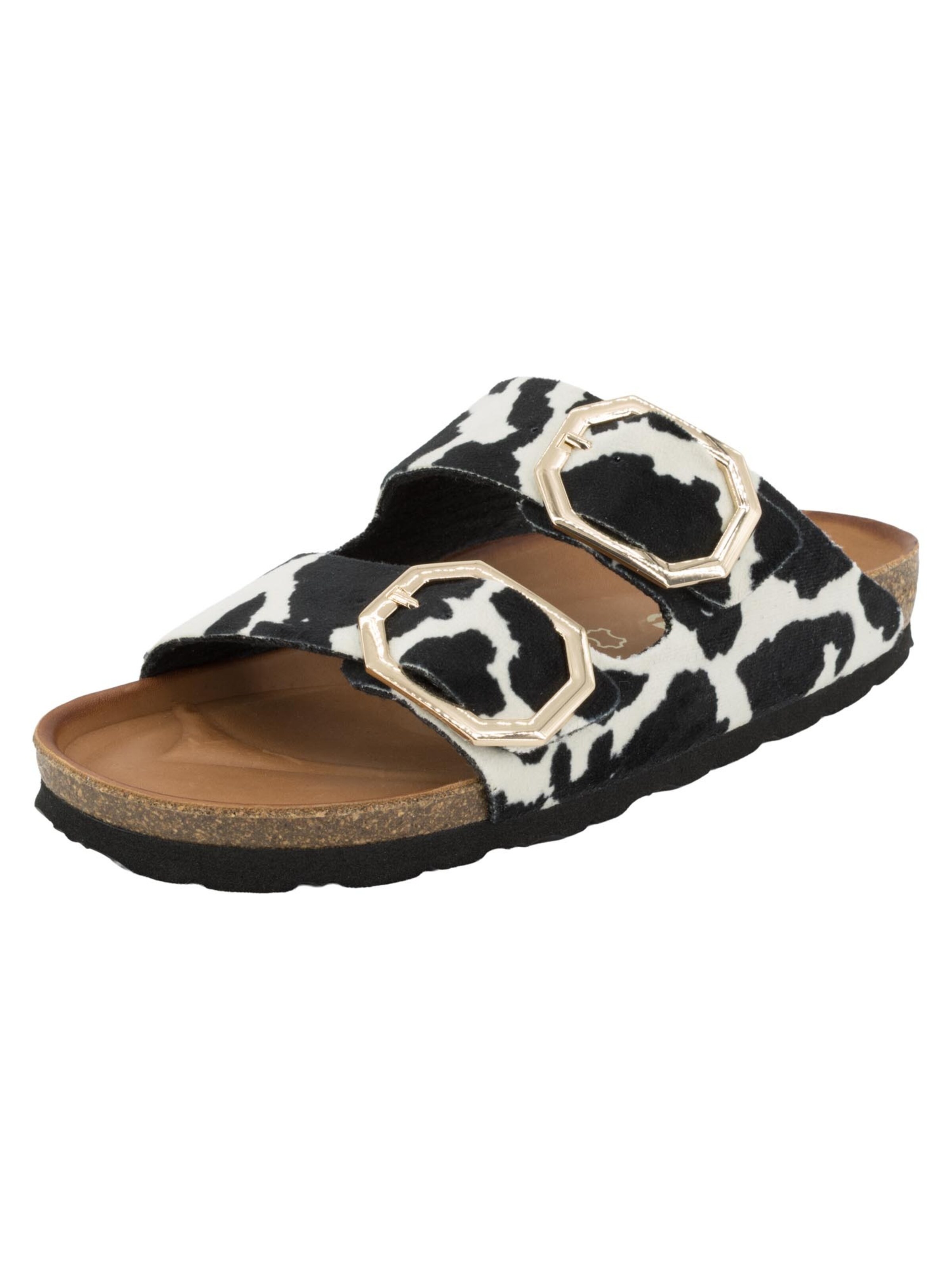 ROHDE Muiltjes 'Alba' in Zwart