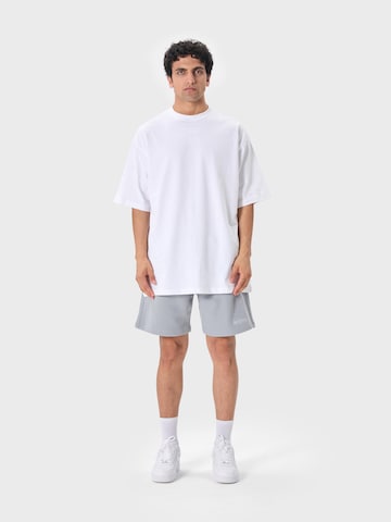 Ossy Homer Loosefit Sporthose '450 GSM' in Grau