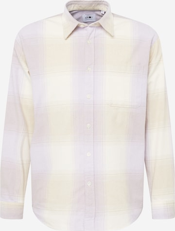 NN07 - Ajuste regular Camisa 'Deon' en lila: frente