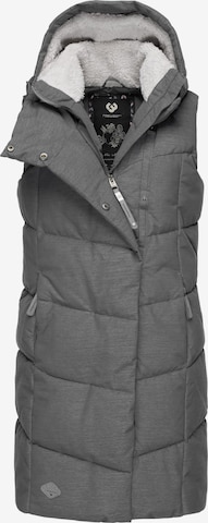 Ragwear Sportbodywarmer 'Pavla' in Grijs: voorkant