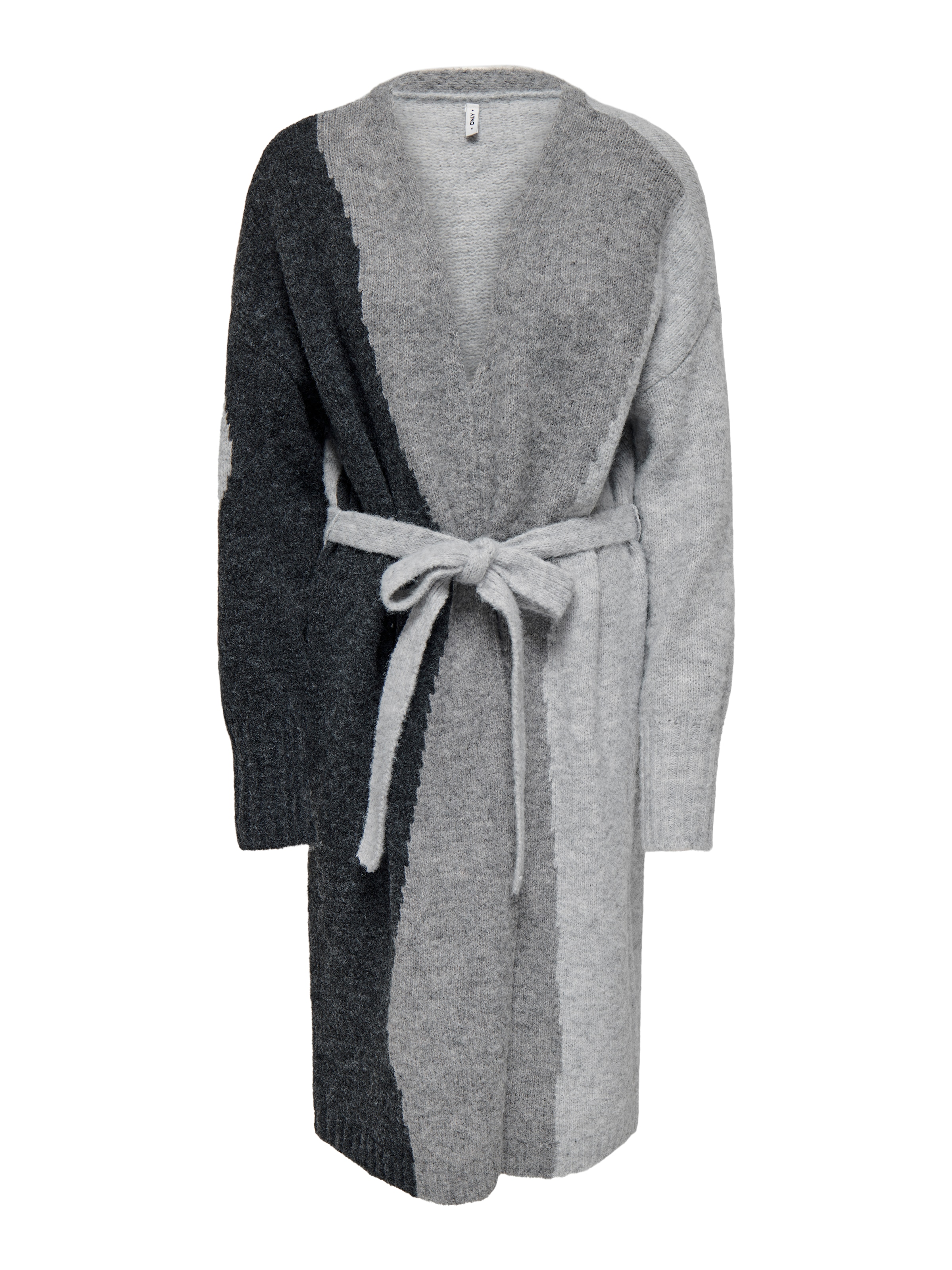 ONLY Oversized kardigan 'ONLGro' – šedá: přední strana