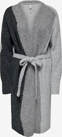ONLY - Cárdigan talla grande 'ONLGro' en gris: frente