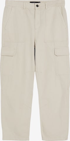 Bershka Cargo trousers in Beige: front