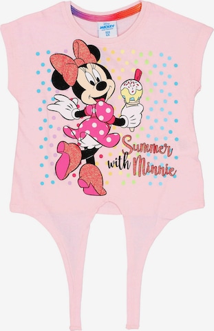 T-Shirt 'Minnie Mouse' DISNEY en rose : devant