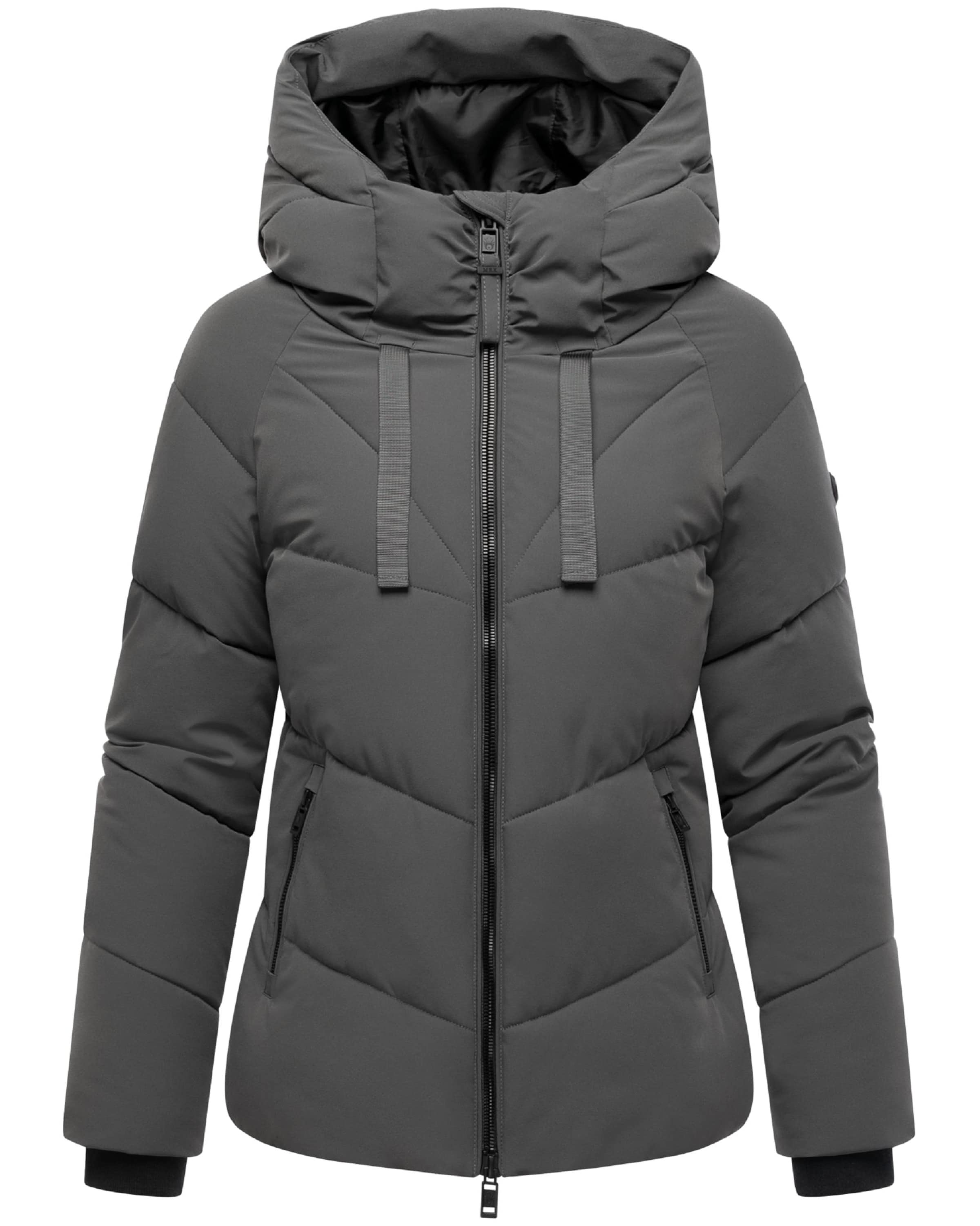 MARIKOO Vinterjakke 'Kwamee 16' i grå: forside