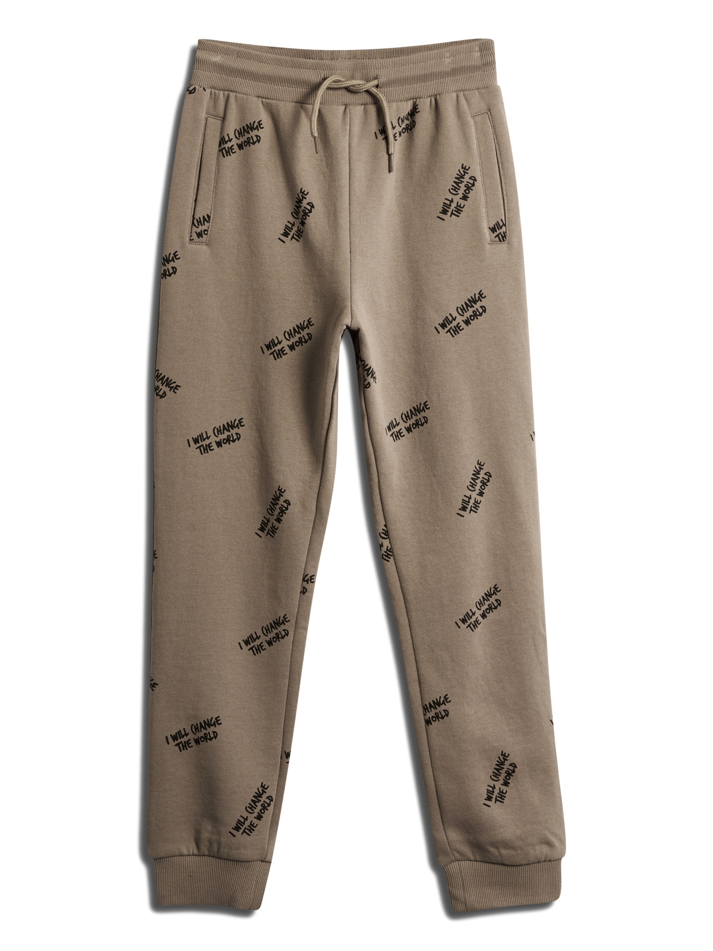 SOMETIME SOON Tapered Trousers 'Milos' in Brown: front