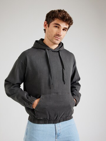 Sweat-shirt Redefined Rebel en noir : devant