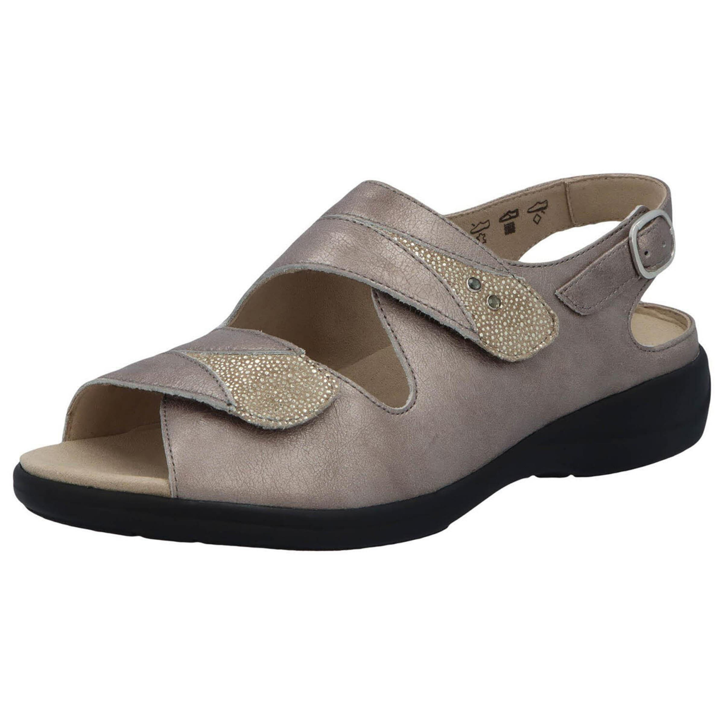 SOLIDUS Sandal in Beige: front