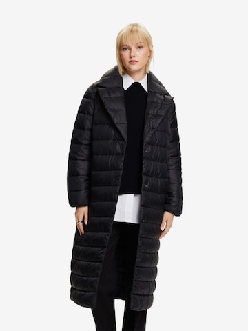 ESPRIT Winter Coat in Black: front