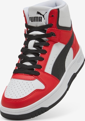 PUMA Låg sneaker i röd: framsida