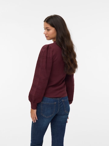 VERO MODA Trui 'VMNewlimone' in Rood