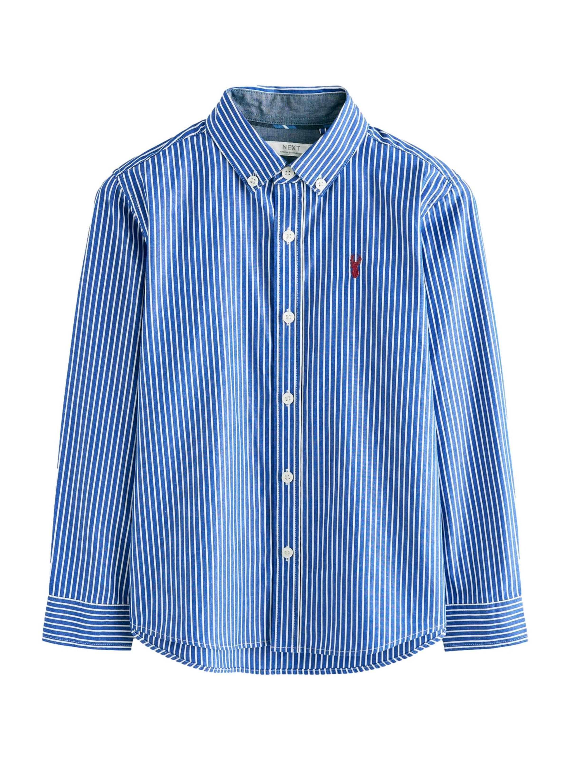 Next Regular Fit Skjorte i blå: forside