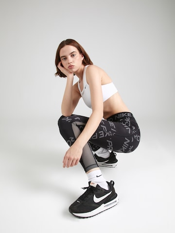 NIKE Skinny Sports trousers 'Pro' in Black