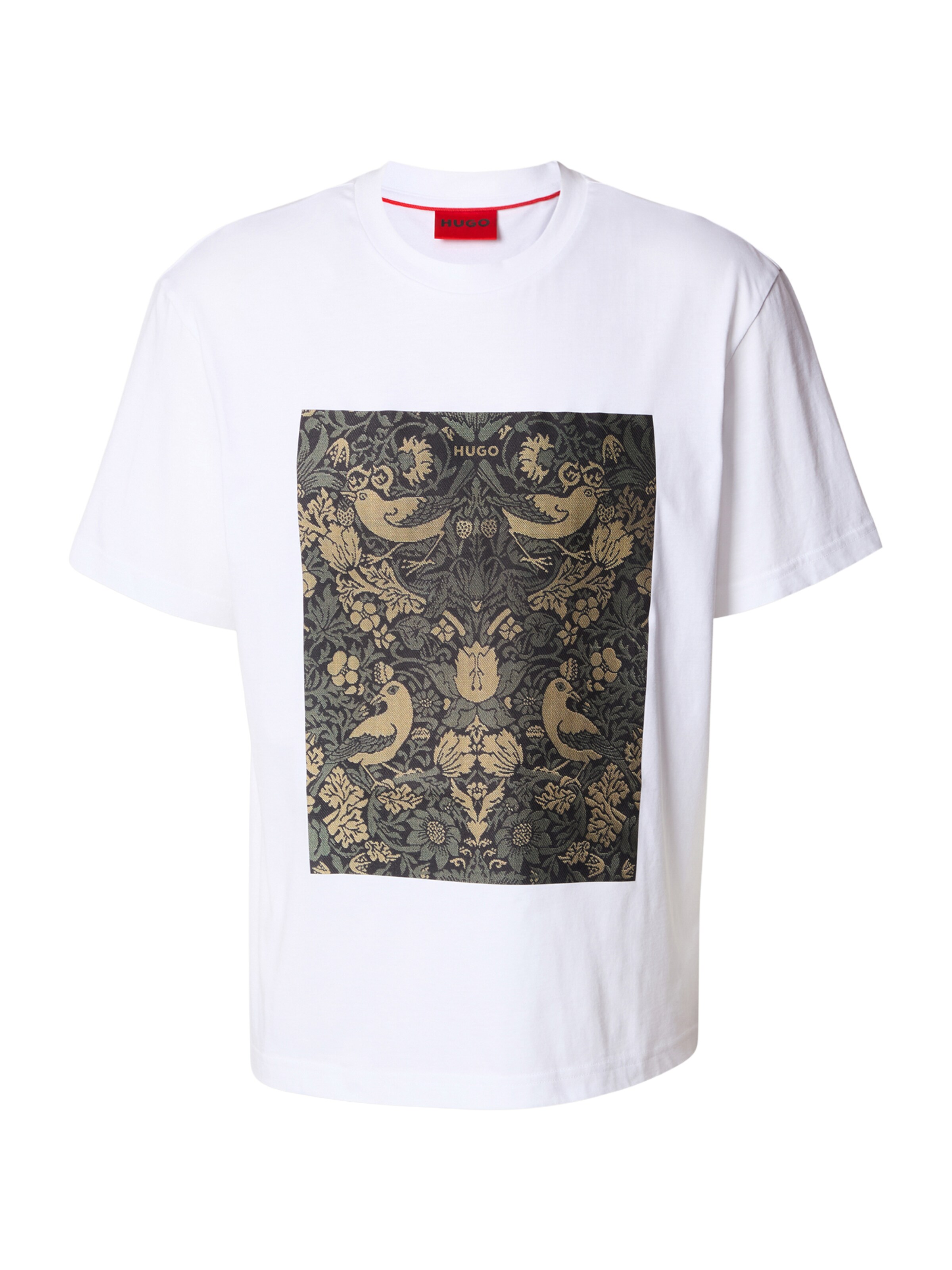 HUGO T-Shirt 'Dipasly' in Weiß: Vorderseite