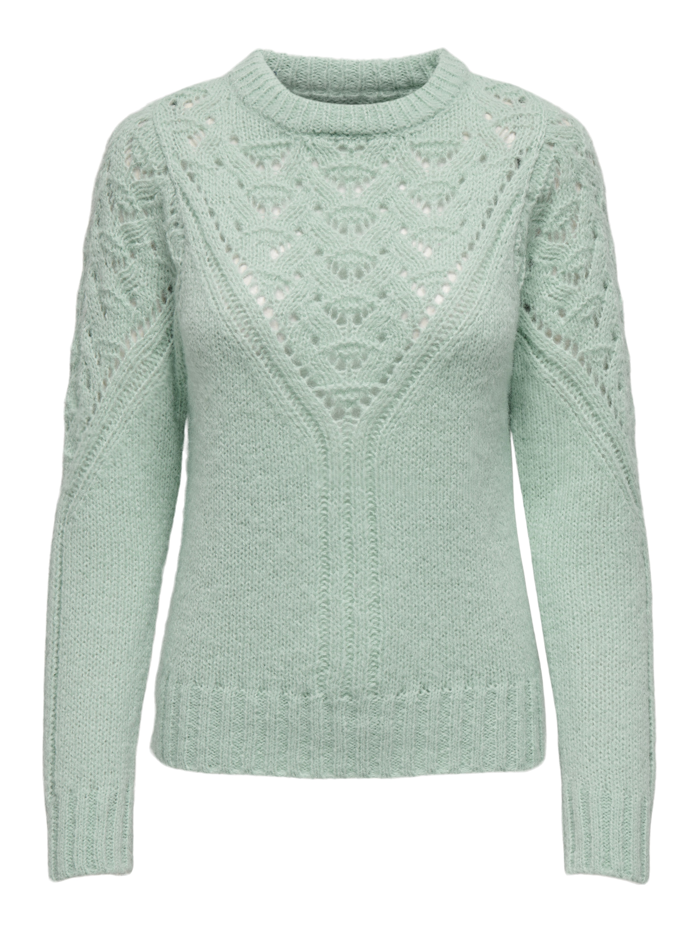 zaļš ONLY Džemperis 'ONLAlpina': no priekšpuses