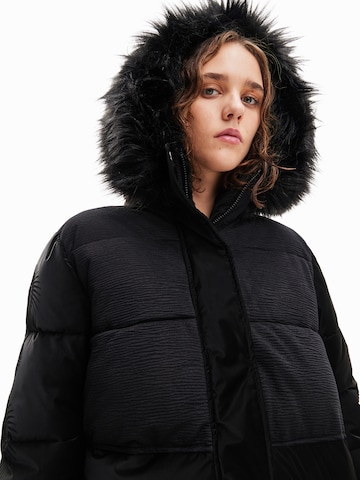 juoda Desigual Žieminis paltas