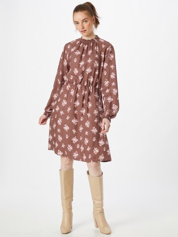 Soft Rebels Shirt Dress 'Karla' in Brown: front