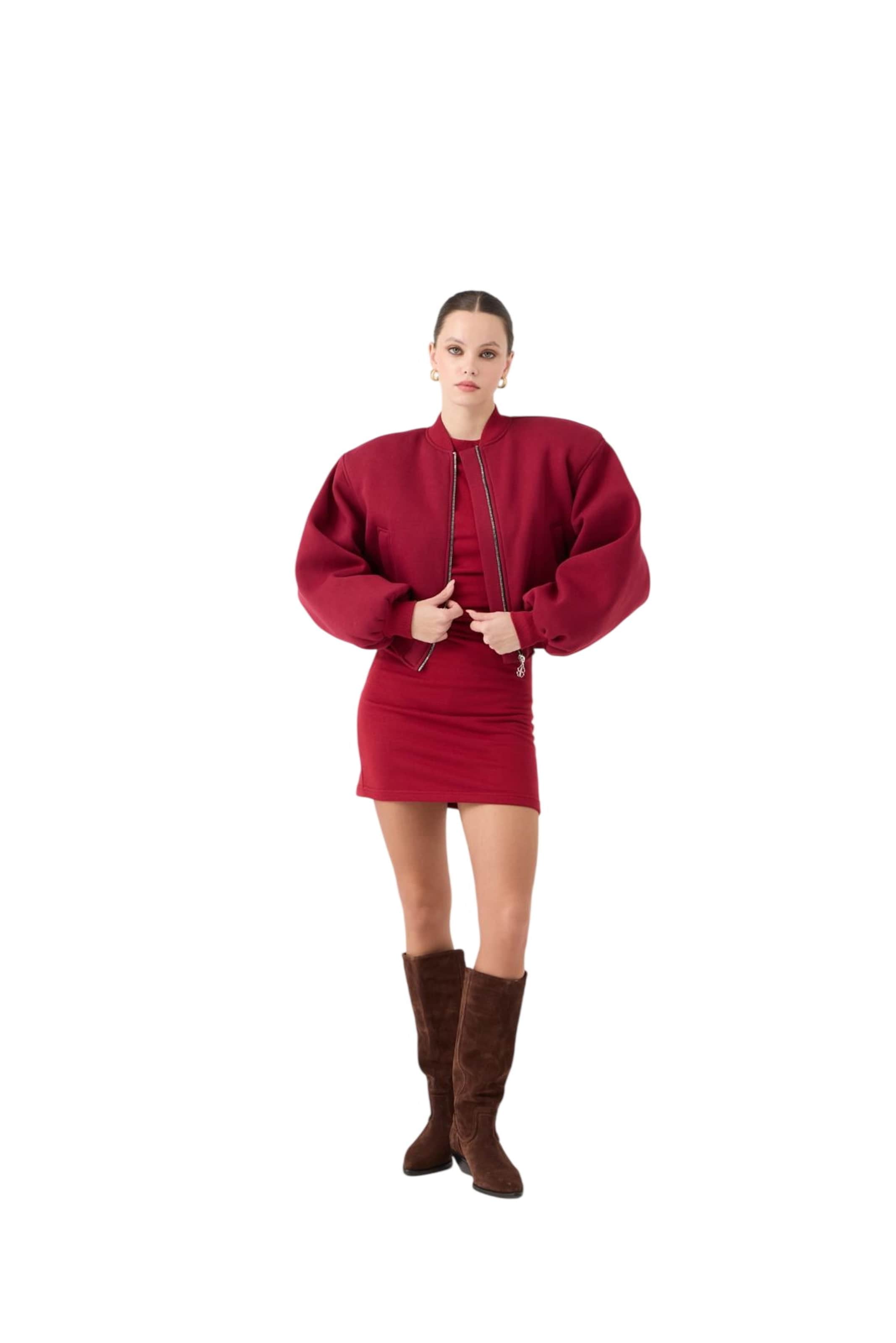 HOLLY LOLLY Between-season jacket in Red