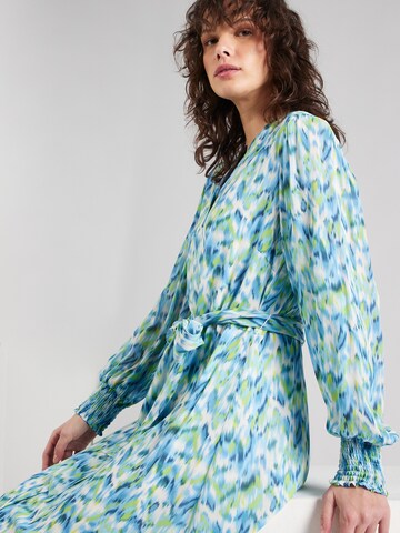 Esqualo - Vestido camisero en azul