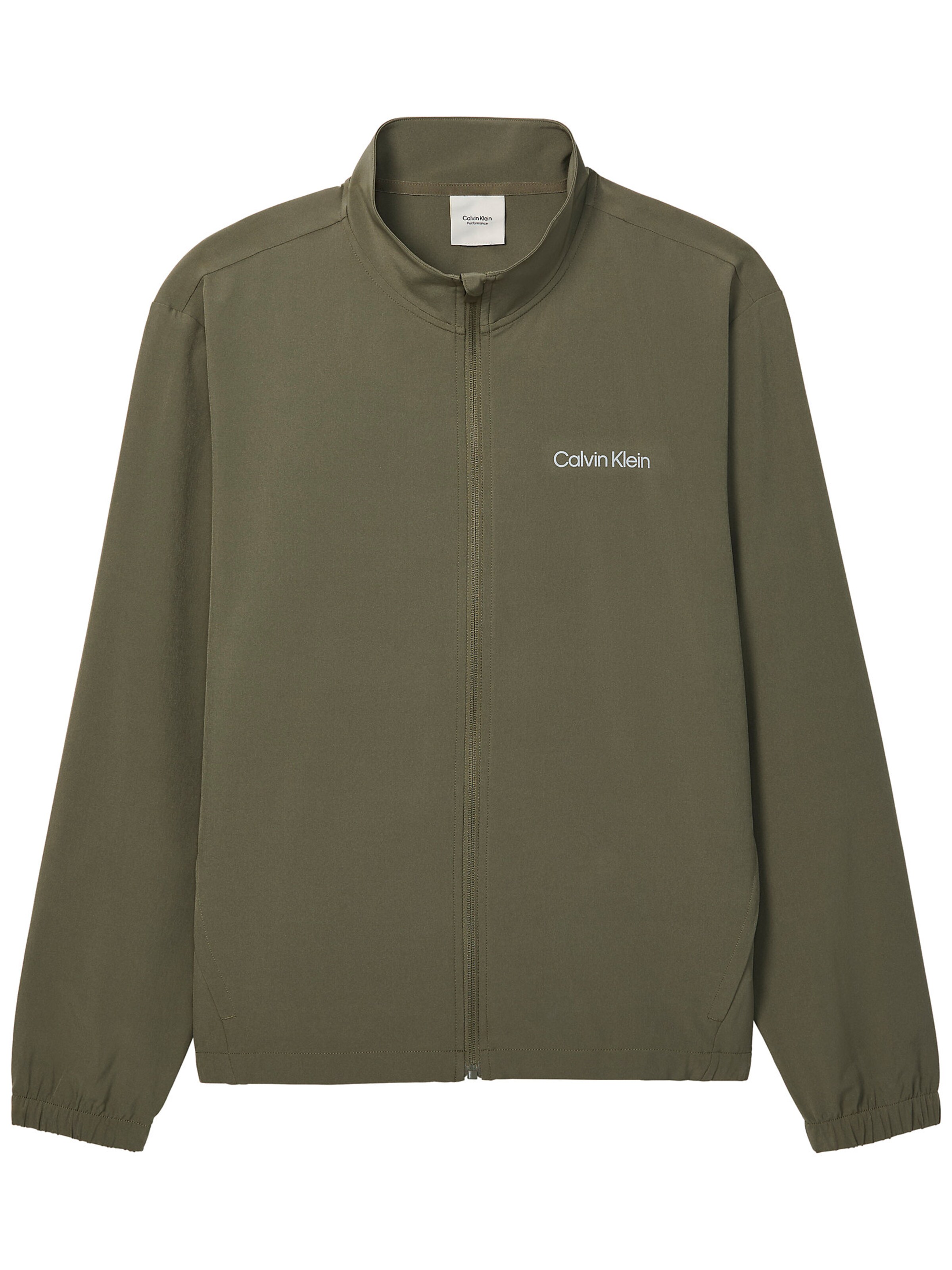 Calvin Klein Sport Sweat jacket in Green: front