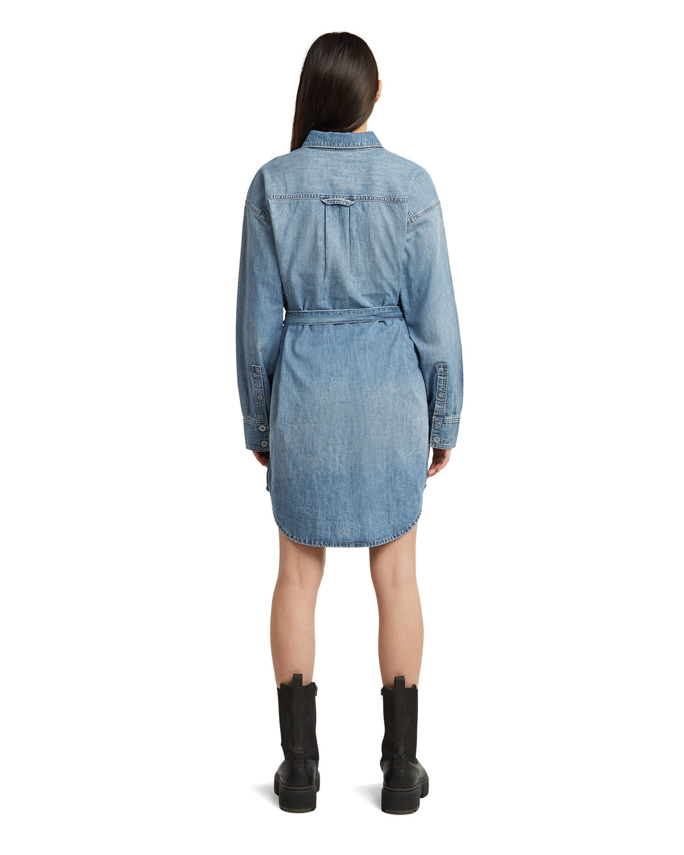 G-STAR Shirt dress in Blue