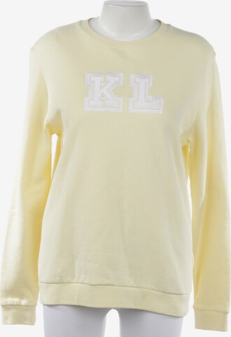 Karl Lagerfeld Sweatshirt / Sweatjacke L in Gelb: predná strana