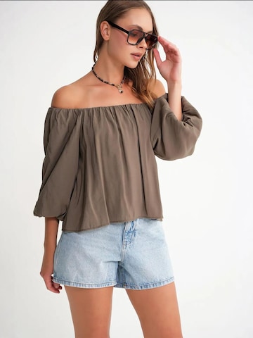 Chemisier MixRay en vert